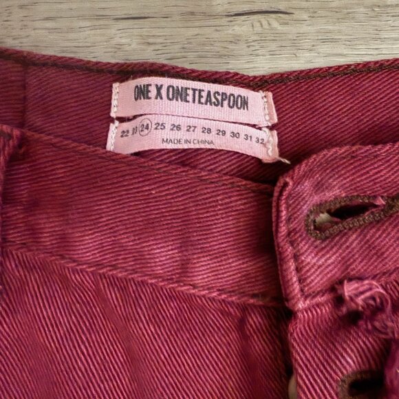 One Teaspoon Rollers denim shorts - Picture 4 of 5